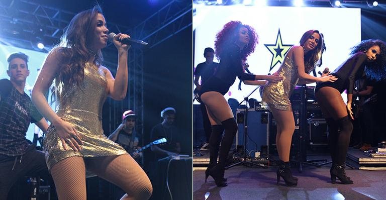 Anitta faz pocket show em feira de beleza - Amauri Nehn/Brazil News