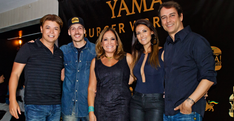 David Brazil, Johnny Villar, Susana Vieira, Carol Villar e o marido, Marcello Antony - Fabrizia Granatieri