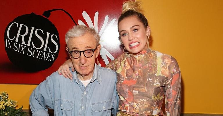 Miley Cyrus vai à estreia da série de Woody Allen - Getty Images