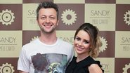 Sandy recebe o carinho do marido em show - Manuela Scarpa/Photo Rio News