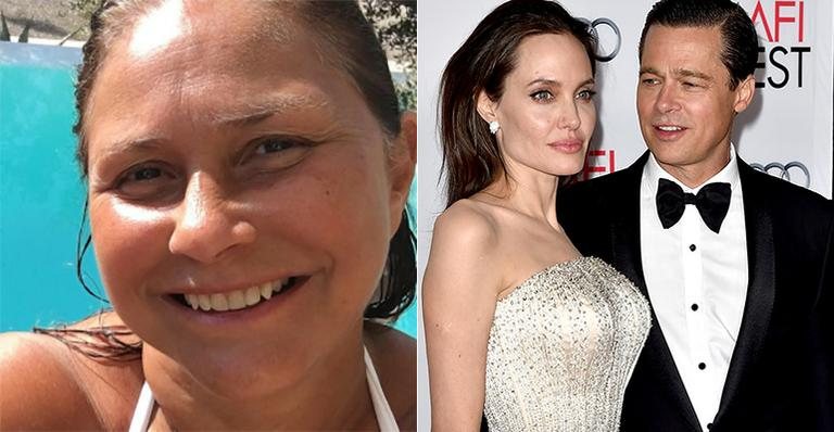 Fafá de Belém e casal Brangelina - Reprodução Instagram/ Getty Images