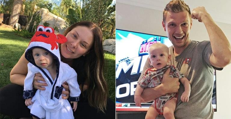 Nick Carter mostra cliques fofod de Odin - Instagram/Reprodução