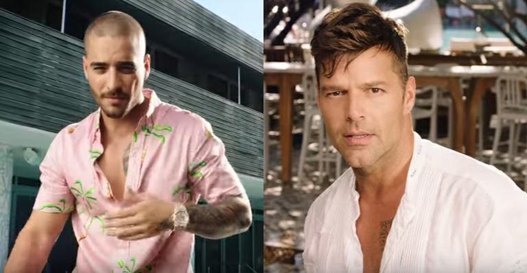 Ricky Martin e Maluma - Reprodução