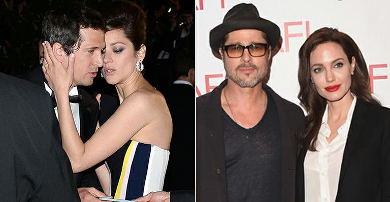 Marion Cotillard e Guillaume Canet: polêmica com casal Brangelina - Getty Images