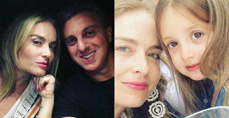 Luciano Huck publica foto rara da filha, Eva, com Angélica - Instagram/Reprodução