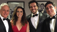 Otávio Mesquita, Giovanna Antonelli, Rodrigo Lombardi e Marcelo Adnet - Reprodução/Instagram