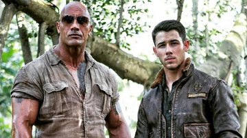 Dwayne Johnson e Nick Jonas - Reprodução / Instagram