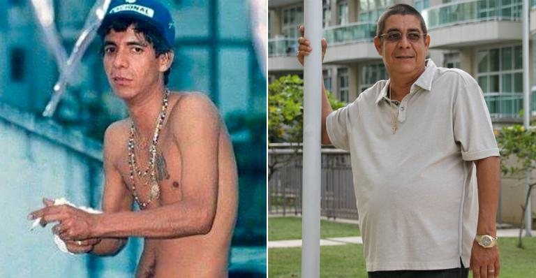 Zeca Pagodinho surge magrinho em foto da década de 80 - Instagram/Reprodução e BrazilNews