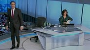 William Bonner deixa estúdio do Jornal Nacional antes do fim e deixa telespectadores intrigados - TV Globo/Reprodução