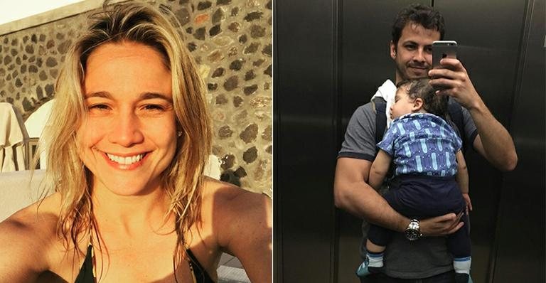 Fernanda Gentil, Matheus Braga e Gabriel - Instagram/Reprodução