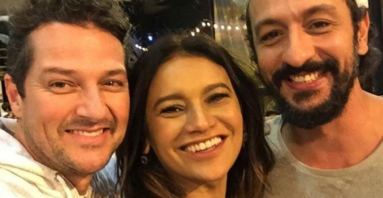 Marcelo Serrado, Dira Paes e Irandhir Santos - Reprodução / Instagram