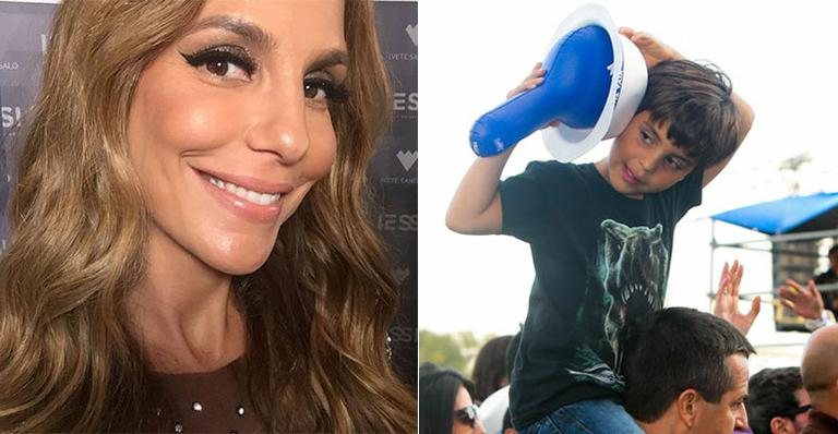 Ivete Sangalo comemora os 7 anos do filho, Marcelo - Reprodução