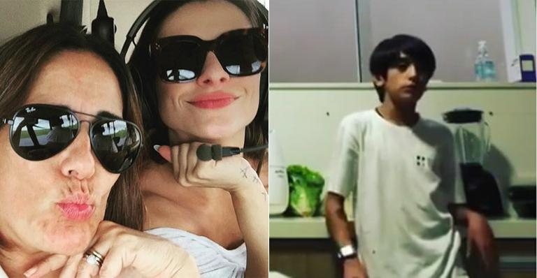 Gloria e Cleo Pires parabenizam Bento Morais - Reprodução / Instagram