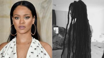 Rihanna muda de visual e aparece com longos dreads - Getty Images/Reprodução Instagram