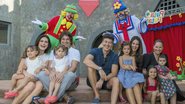 Natália e Leandro, com Kiara e Maya; Rodrigo e Vera, com Helena; e Mariana, com Laura e Julia - MARTIN GURFEIN, PAULO SANTOS E ROGÉRIO PALLATTA