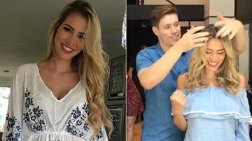 Adriana Sant'Anna: antes e depois - Instagram/Reprodução