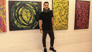 Alê festeja abertura de exposição que revela seu talento nas artes plásticas - BRAZIL NEWS