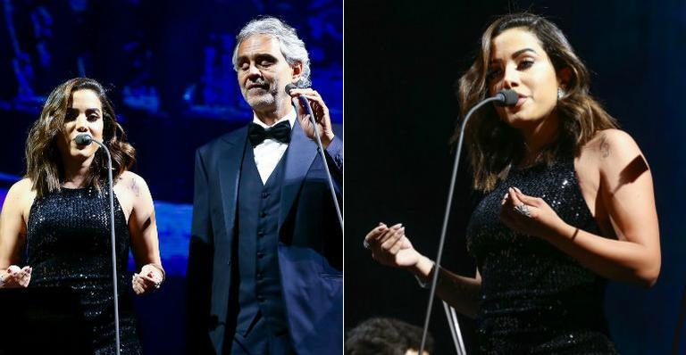 Anitta e Andrea Bocelli - Manuela Scarpa/Brazil News