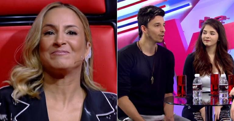 Claudia Leitte pede para candidato sentar em seu colo e ganha resposta surpreendente - TV Globo/Reprodução