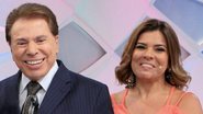 Silvio Santos e Mara Maravilha - Lourival Ribeiro/SBT