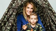 Ana Hickmann e o herdeiro, Alexandre Jr. - Katia Rocha