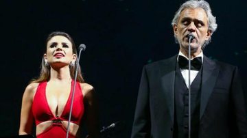 Paula Fernandes esclarece polêmica em show com Andrea Bocelli - (Manuela Scarpa/Brazil News