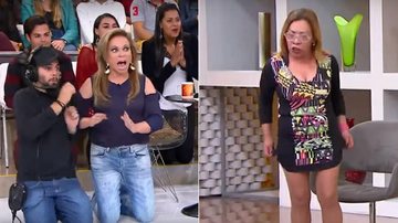 Christina Rocha leva susto após mulher levantar o vestido e mostrar demais no Casos de Família - SBT/Reprodução