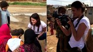 Bruna Marquezine visita crianças refugiadas no Líbano - Snapchat/Reprodução