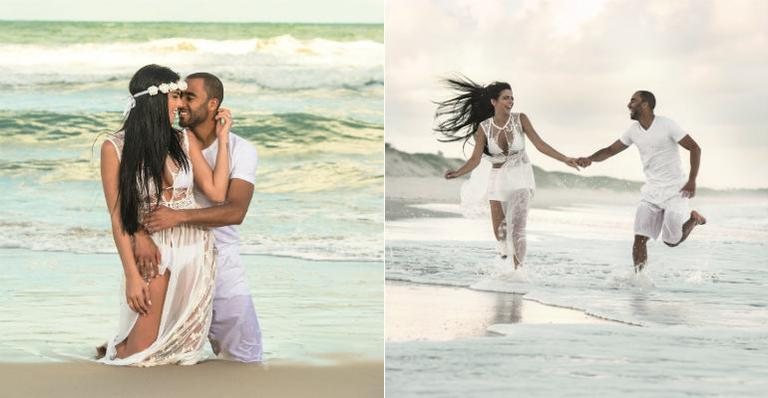 Lucas Moura e Larissa Saad - REYNALDO CAVALCANTI/FOTO STUDIO EQUIPE