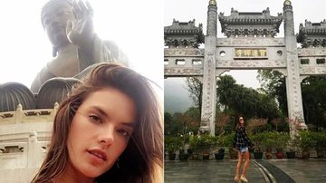 Alessandra Ambrósio curte viagem a Hong Kong - Reprodução/ Instagram