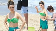 Sandy grava comercial em praia no Rio de Janeiro - Dilson Silva/Agnews