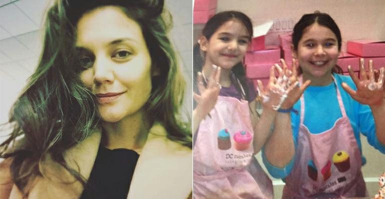 Katie Holmes mostra foto da filha, Suri, com amiga na cozinha - Instagram/Reprodução