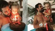 Rafael Cardoso e a filha, Aurora - Reprodução / Instagram