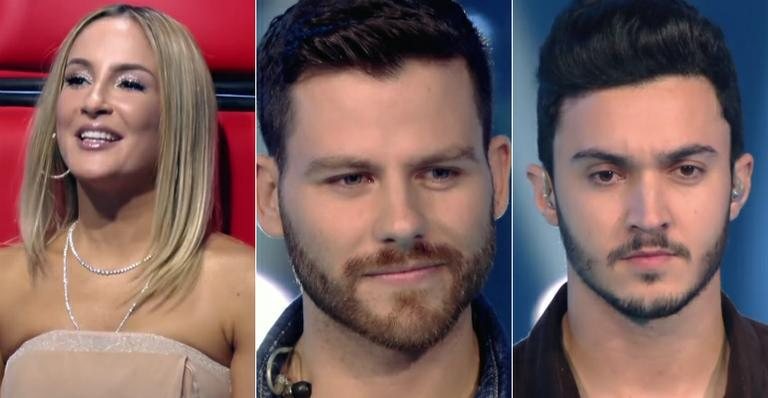 Claudia Leitte se derrete por cantores gatos no The Voice - TV Globo/Reprodução