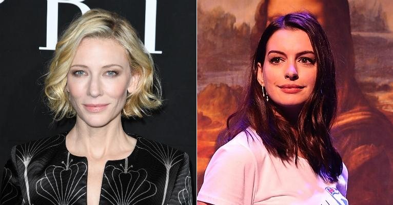 Cate Blanchett e Anne Hathaway brigam feio em set - Getty Images