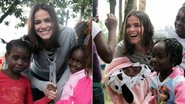 Bruna Marquezine prestigia evento em prol das crianças refugiadas - Divulgação Aldeias Infantis SOS