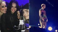 Bruna Marquezine curte show de Justin Bieber com Juliana Neiva e Julia Faria - Instagram/Reprodução