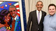 Barack Obama e Romero Britto - Divulgação