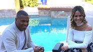 Fernanda Pontes entrevista o jogador Júlio Baptista - Globo/Divulgação