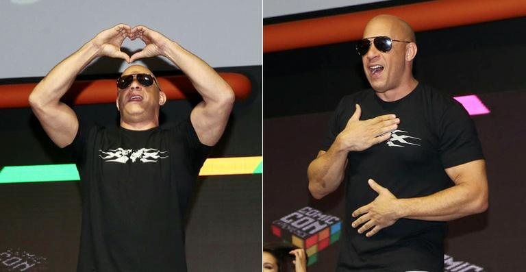 Vin Diesel agita o primeiro dia da Comic Con 2016 - Manuela Scarpa / Brazil News