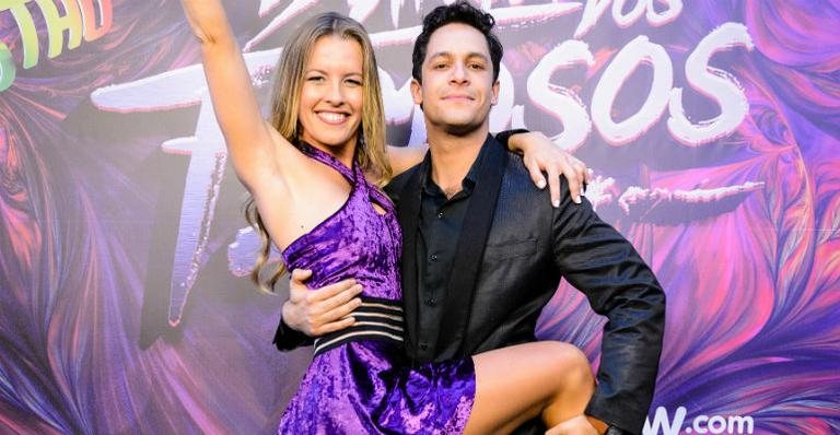 Rainer Cadete comemora vaga na final do Dança dos Famosos - Globo/Ramón Vasconcelos