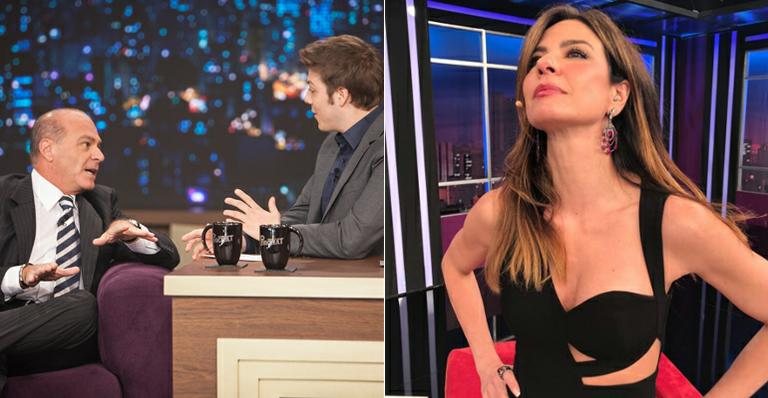 Marcelo de Carvalho fala sobre Luciana Gimenez durante conversa com Fábio Porchat - Record TV/Divulgação e Instagram/Reprodução