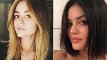 Lucy Hale, de Pretty Little Liars, corta e escurece os fios - Reprodução/Instagram