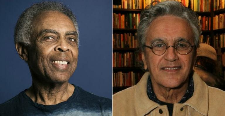 Gilberto Gil e Caetano Veloso - Divulgação e Anderson Borde/Agnews