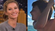 Gisele Bündchen e o filho, Benjamin - Getty Images; Reprodução / Instagram