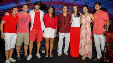 Juninho Paulista, Caio Ribeiro, Kaká, Fofão, Marco Luque, Talita Antunes, Emanuelle Araújo e Marcos Pitombo - Martin Gurfein