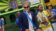 Carlinhos Brown se diverte em escola de samba em São Paulo - Leo Franco / AgNews