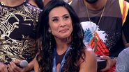 Scheila Carvalho usa look engana-papai na TV - Reprodução TV Globo