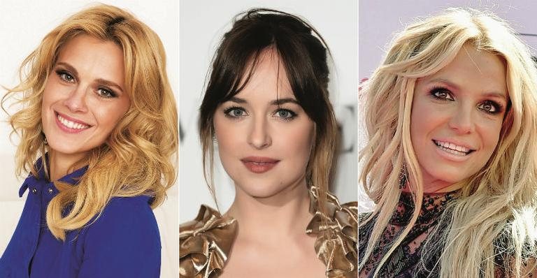 Carolina Dieckmann, Dakota Johnson e Britney Spears - Antonio Amado/ GettyImage