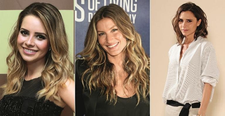 Sandy, Gisele Bündchen e Victoria Beckham - Brazil News e GettyImages